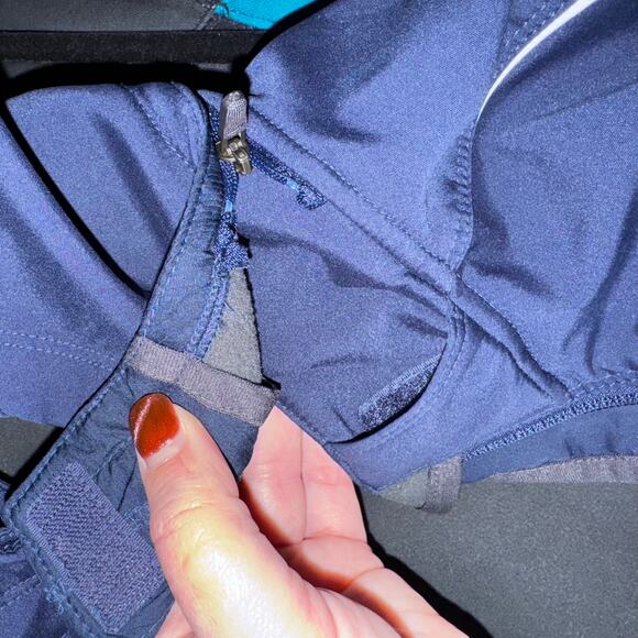 Nike Softshell Fleece Lined Navy Full Zip Jacket XL - Picture 14 of 14